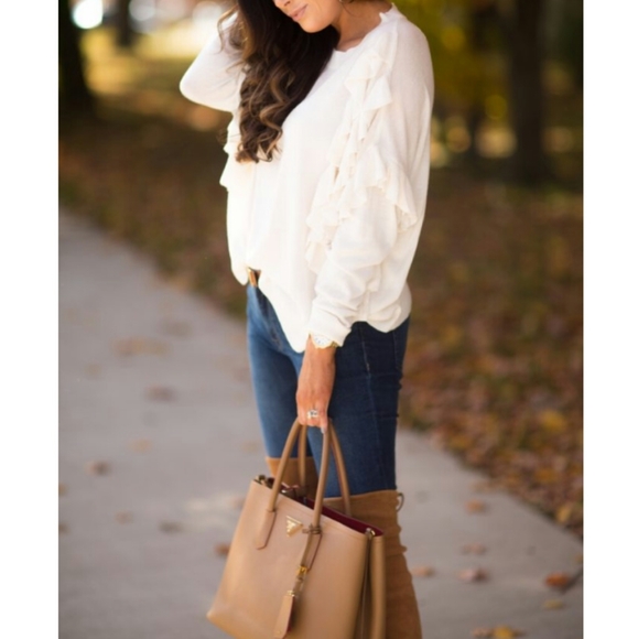 Bp Ruffle Pullover - Picture 8 of 8